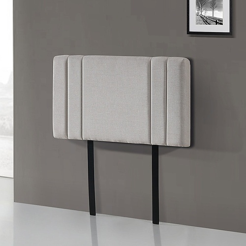 Linen Fabric Bed Deluxe Headboard Bedhead