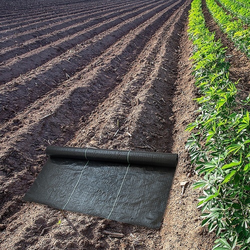 Heavy Duty Weed Control PP Woven Fabric Weed Mat Gardening Plant