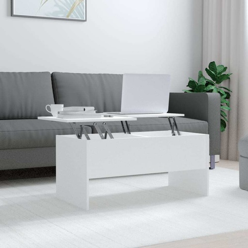 Coffee Table 102x50.5x46.5 cm Engineered Wood