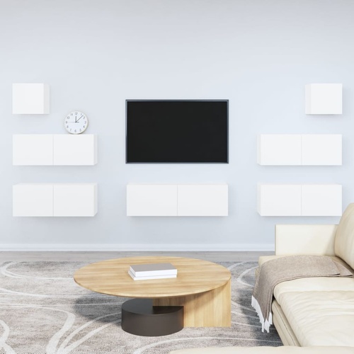 Haiku-Pauwela 7 Piece TV Cabinet Set Engineered Wood