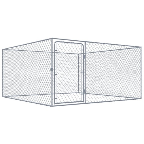 Outdoor Dog Kennel Galvanised Steel
