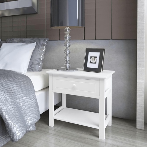 Cawdor Bedside Cabinet Wood