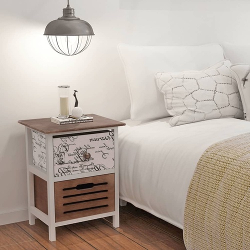 Penfield Bedside Cabinet Wood