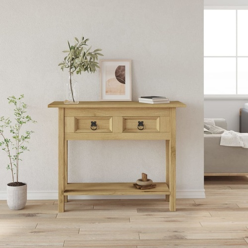 Console Table Mexican Pine Corona Range 90x34.5x73 cm