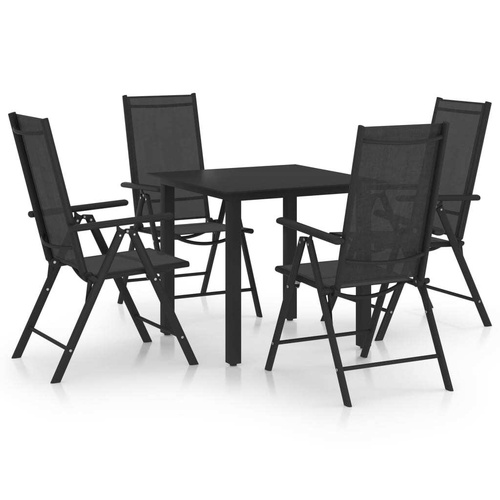 Garden Dining Set Aluminium