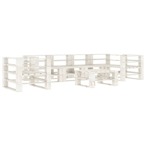 Garden Pallet Lounge Set Wood