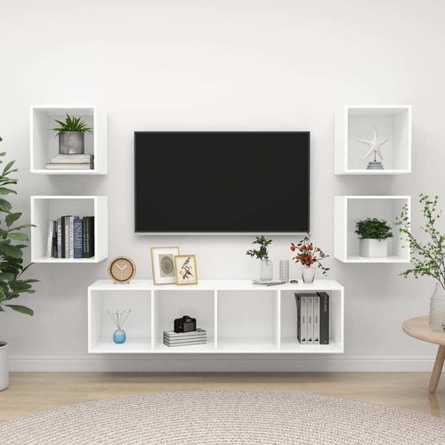 Padbury 5 Piece TV Cabinet Set Engineered Wood
