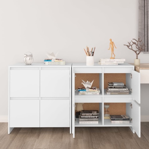 Sideboards 2 pcs 70x41x75 cm Engineered Wood