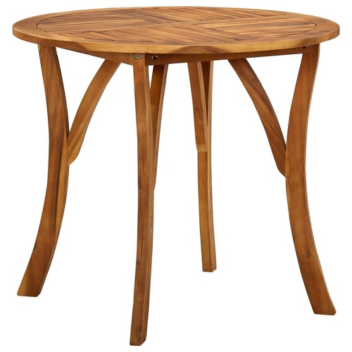 Garden Table Solid Acacia Wood