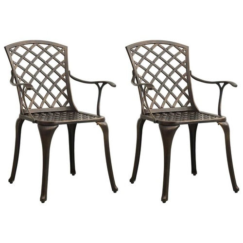 Garden Chairs Cast Aluminium