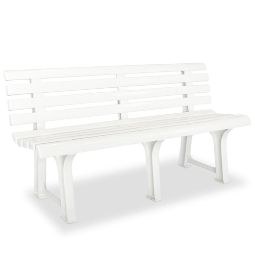 Garden Bench 145.5 cm Plastic