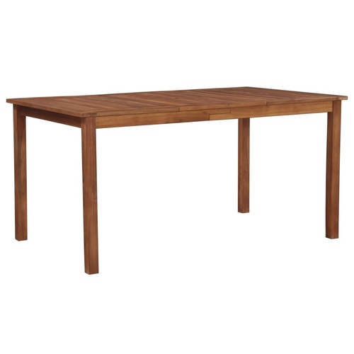 Garden Table Solid Acacia Wood