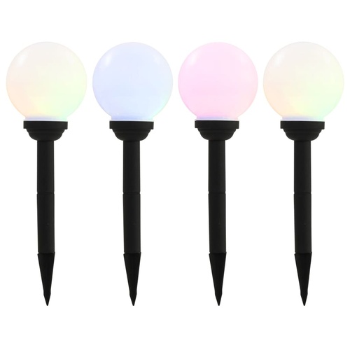 Outdoor Solar Lamps LED Spherical 15 cm RGB