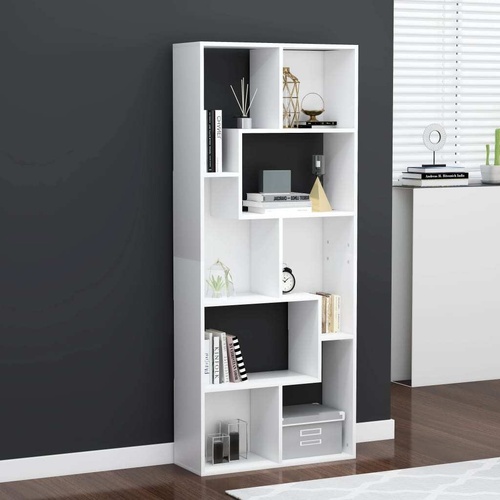 Book Cabinet 67x24x161 cm Engineered Wood