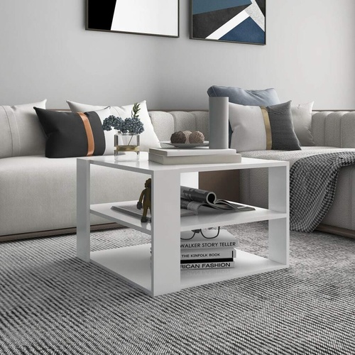 Coffee Table 60x60x40 cm Engineered Wood