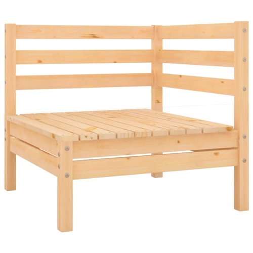 Garden Sofa Solid Pinewood