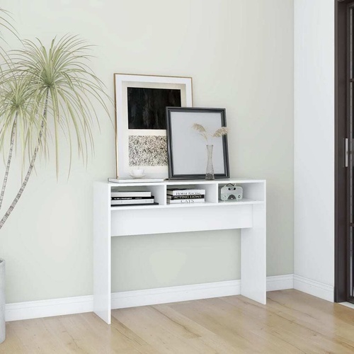 Console Table 105x30x80 cm Engineered Wood