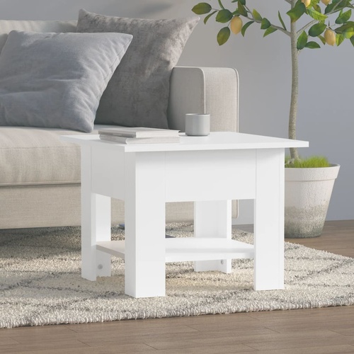 Coffee Table 55x55x42 cm Engineered Wood