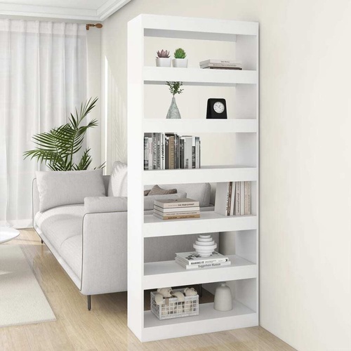 Opelika Book Cabinet/Room Divider 80x30x198 cm Engineered Wood