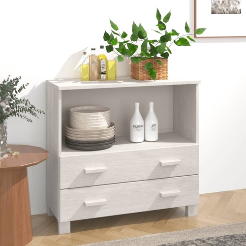 Sideboard 85x35x80 cm Solid Wood Pine