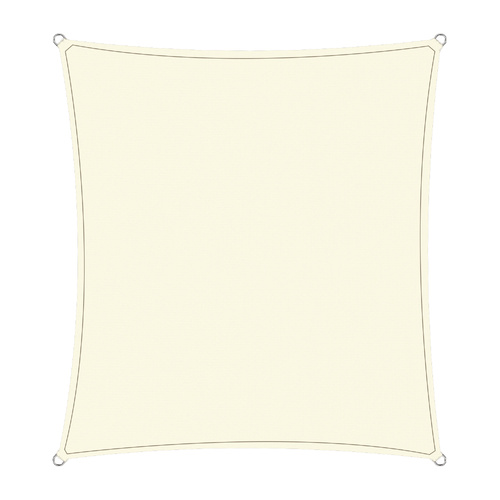 Wallaroo Waterproof Outdoor Shade Sail Canopy Sun Cloth  Square