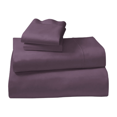 Cotton microfibre 1000TC 4pc King sheet set