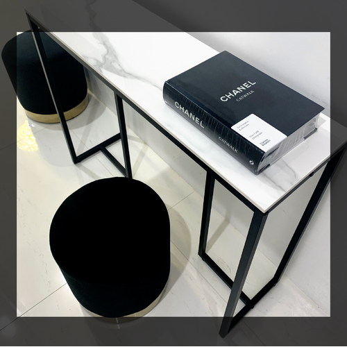 Interior Ave - Stone Marble Console
