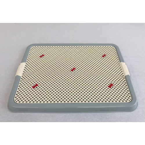 Portable Dog Potty Training Tray Mat Pet Puppy Toilet Trays Loo Pad
