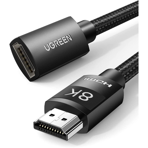 UGREEN 40447 HDMI Extension Cable 8K 60Hz 48Gbps Male to Female Cable