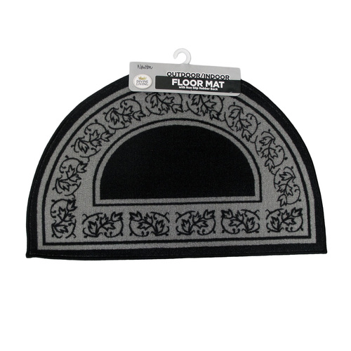 Newton Half Moon Floor Mat 50 x 80cm