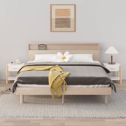 Peoria Bedside Tables 2pcs 42x38x45 cm Engineered Wood