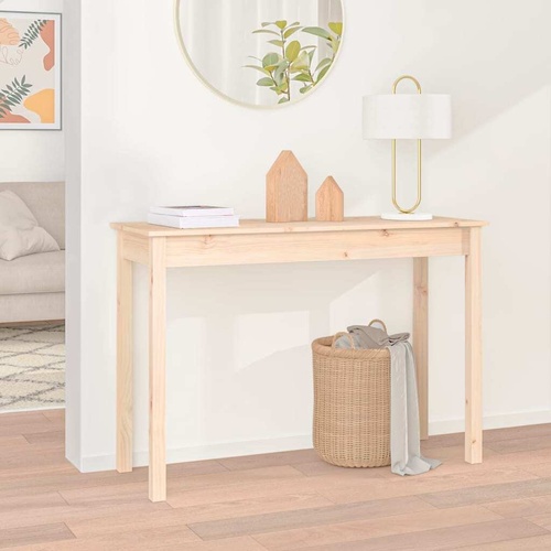 Console Table Solid Wood Pine