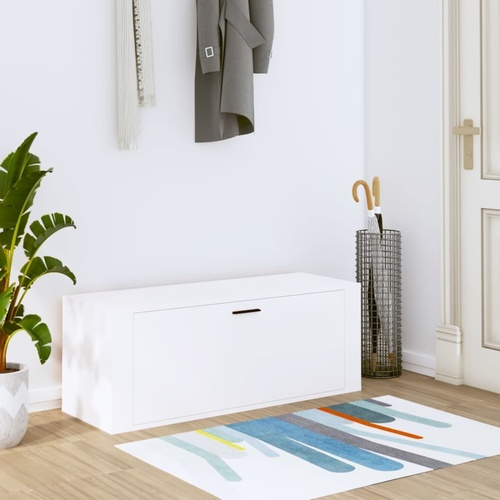 Wall Shoe Cabinet 100x35x38 cm Engineered Wood