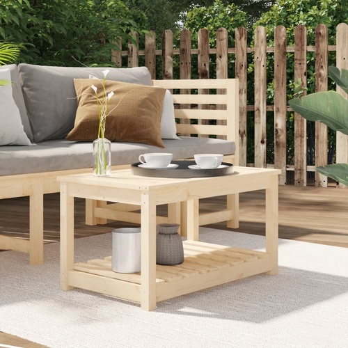 Garden Table Solid Wood Pine