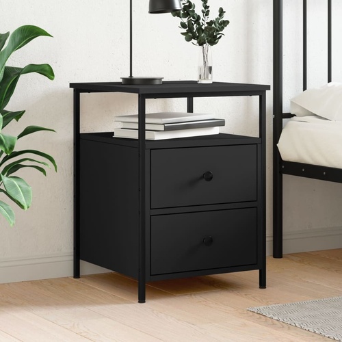 Bedside Cabinet 44x45x60 cm Engineered Wood