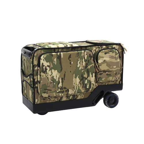 20" Electric Riding Luggage Suitcase Green Colour - Model-D3F187