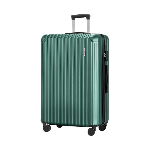 Wanderlite 28'' Luggage Travel Suitcase Set TSA Carry On Hard Case Green