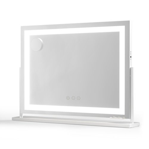 Embellir Makeup Mirror 80x58cm 360～ Rotatable Vanity Mirror with Lights Bright Light Strip Adjustable