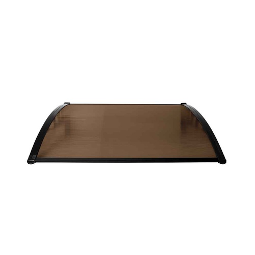 Window Door Awning Outdoor 1M X 1.2M Brown 1x1.2M - Model-934297