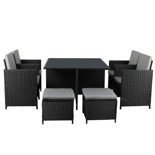 9PCS Outdoor Table Chair Set - Model-DD70D8