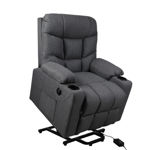 Recliner Chair Electric Lift Grey - Model-C01920