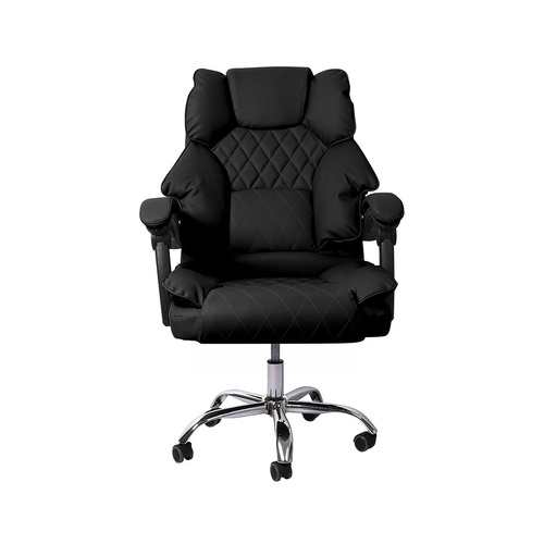 Gaming Chair Office Computer Black No Footrest - Model-27C5D7