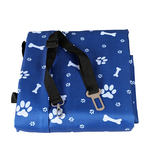 Pet Back Car Seat Cover Hammock Blue - Model-4349D2