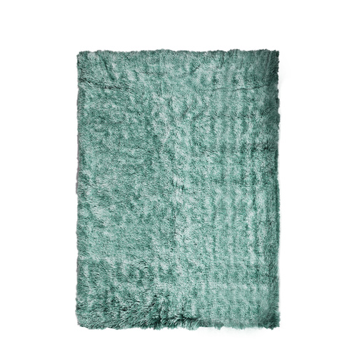 Dog Blanket Pet Cat Mat Puppy Warm Teal - Model-E9DA9F