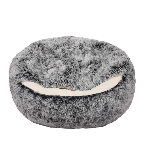 Pet Dog Calming Bed Warm Soft Plush L Large - Model-3878CA