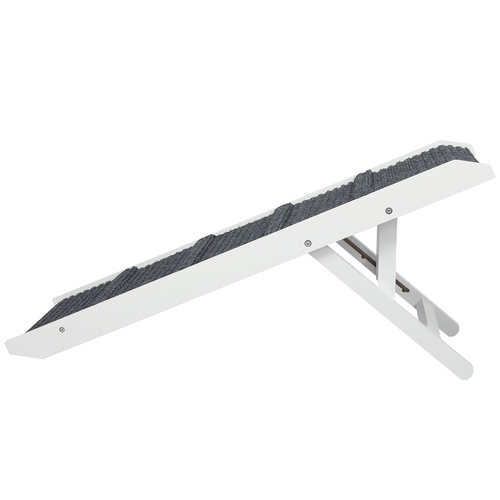 Adjustable Dog Ramp Height Stair White - Model-0CBF03