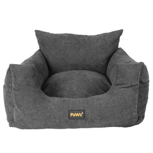 Pet Car Booster Seat Dog Protector M Grey Medium - Model-53BE5C