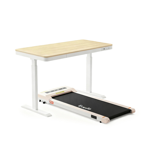 Artiss Electric Treadmill with 120cm Automatic Standing Desk Walking Pad 360mm