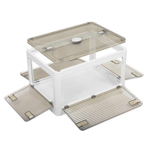 55L Storage Boxes Stackable Container M Medium - Model-01017D