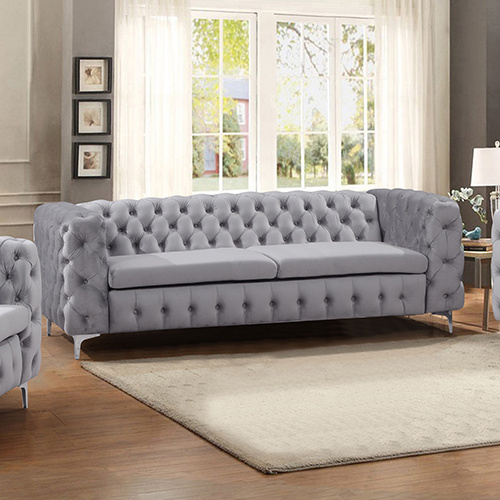 Jacques 3 Seater Grey Colour